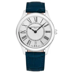 Brav FC220MS3B6 Frederique Constant  Women's 'classics' Silver Dial Bl