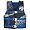 Full Throttle Full Throttle Kids Nylon Life Jacket - Blue