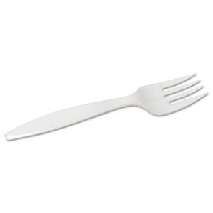 Dixie PFM21S Fork,bulk,1000ct,wh