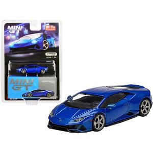 True MGT00229 Lamborghini Huracan Evo Blue Eleos Metallic Limited Edit