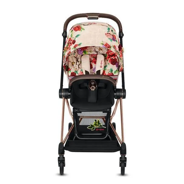 Cybex 520003697 Priam Rosegold Stroller - Spring Blossom - Light Beige