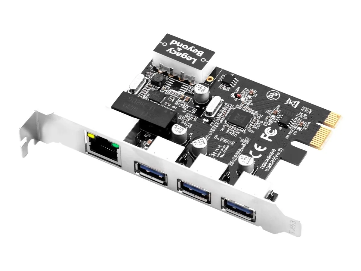 Siig LB-US0614-S1 Ac Lb-us0614-s1 Usb3.0 3-port Hub With Lan Pcie Host