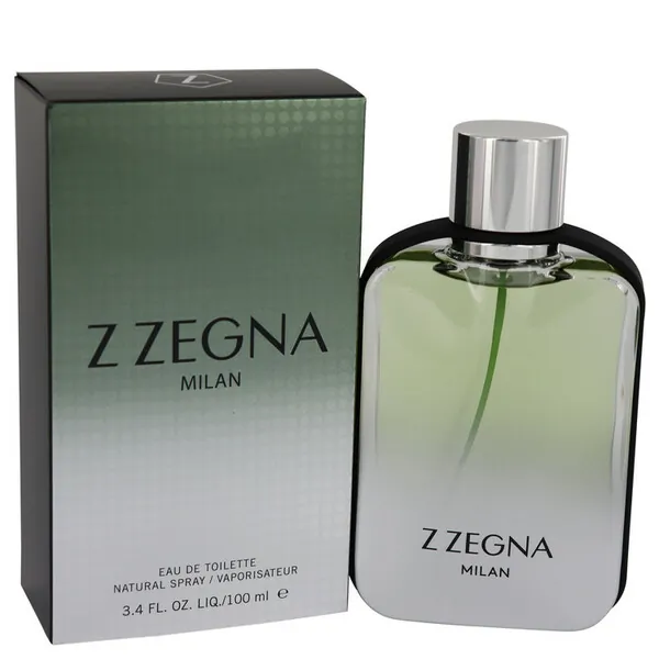 Ermenegildo 541361 Z Zegna Milan Eau De Toilette Spray 3.4 Oz For Men