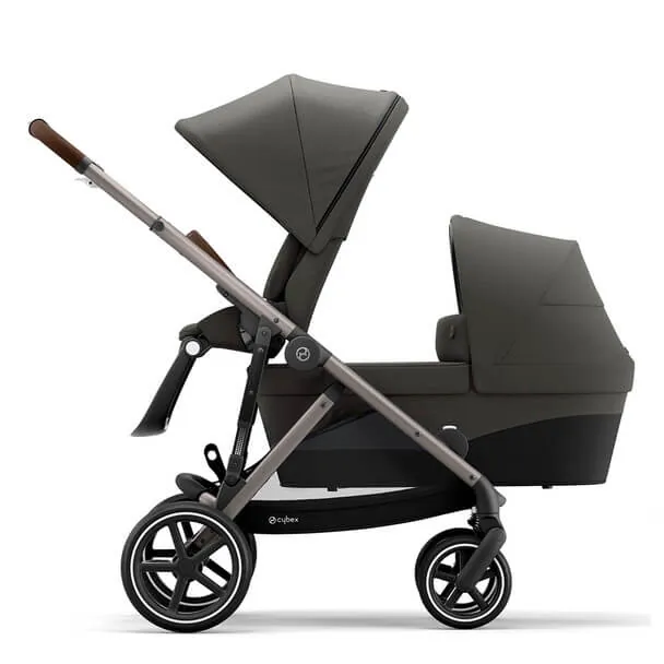 Cybex 521001545 Gazelle S Complete Stroller  Gazelle S Cot - Soho Grey