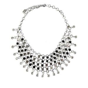 Claudia CG1008.2 Filigree Necklace- Silver