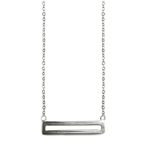 N9003 | Claudia G Collection Modern Sterling Silver Bar