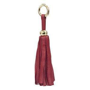 Claudia K3006.1 Leather Tassel -red