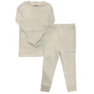 Benben Apparel Soft Blue Pima Cotton Pajama Set for