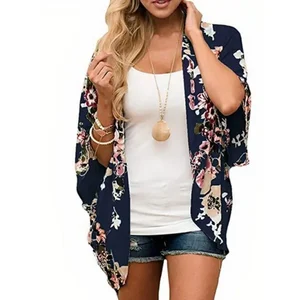 A9097.2XL | Claudia G Collection Elegant Summer Kimono Top