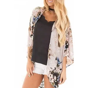 A9095.2XL | Claudia G Collection Elegant Summer Kimono Top