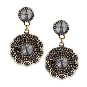 Claudia E8009.1 Bloom Earrings-charcoal