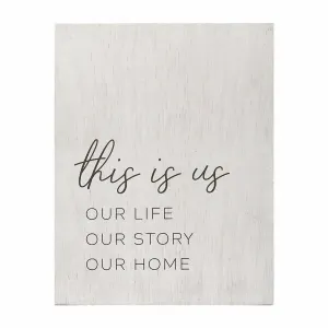 Homeroots.co 373195 Life Story Home Oversized Wall Decor