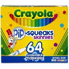 Crayola CYO 588764 Pip-squeaks Washable Markers - Conical Marker Point