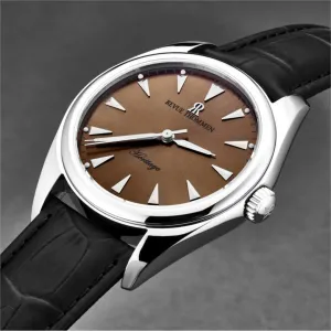 Brav 21010.2539 Revue Thommen 21010.2539 Men's 'heritage' Salmon Dial 