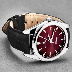 Brav 21010.2536 Revue Thommen 21010.2536 Men's 'heritage' Red Dial Bla