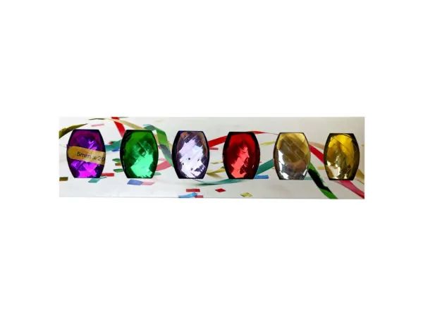 Bulk KA874 Set Of 6 Colorful Metallic Curling Ribbon