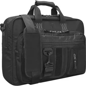 V7 CTX16-OPS-BLK 16in Elite Black Ops Briefcase