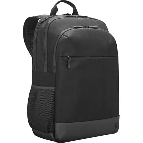 V7 CBP17-ECO-BLK 17in Ecofriendly Backpack Blk