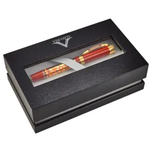 Brav 735ST03M Visconti  'erotic Art' Kamasutra 18k Gold Medium Nib Fou