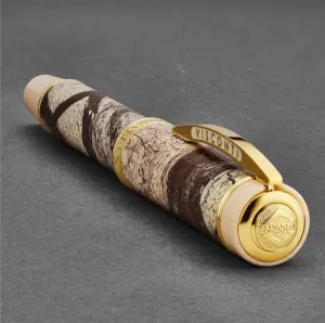 Brav 685RL02 Visconti  'millionaire' Rain Forest Brown Marble Rollerba