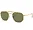 Glop Ray-Ban RB3648-001/4E Unisex Polished Gold Hexagonal