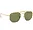 Glop Ray-Ban RB3648-001/4E Unisex Polished Gold Hexagonal