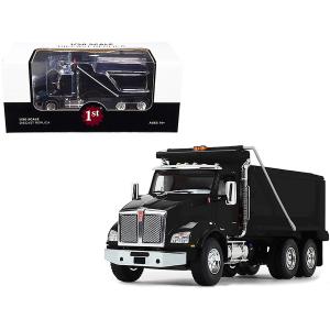 First 50-3468 Kenworth T880 Dump Truck Black 150 Diecast Model By  50-