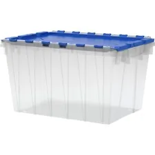 Akromils AKM 66486CLDBL Akro-mils Keepbox Container With Attached Lid 