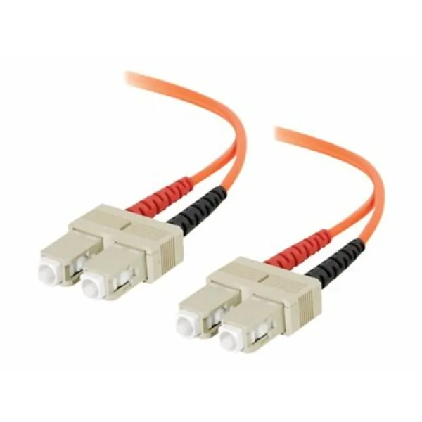 C2g 09127 15m St-st 62.5125 Om1 Duplex Multimode Pvc Fiber Optic Cable