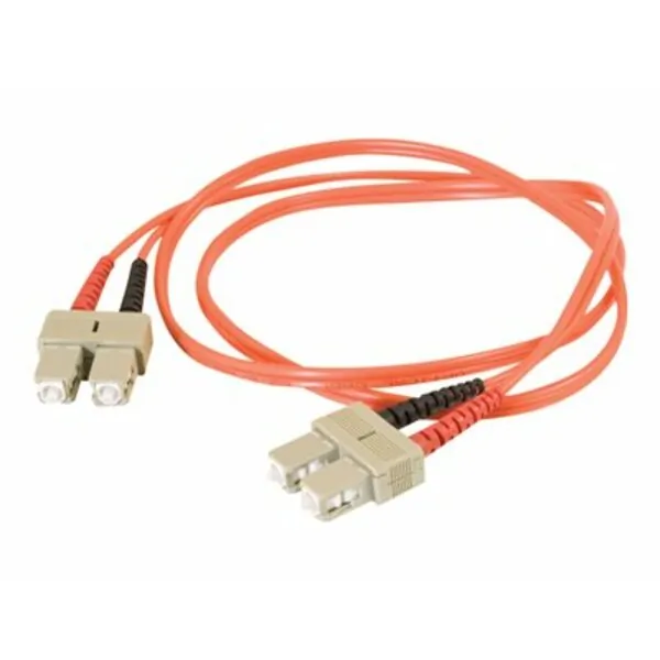 C2g 09127 15m St-st 62.5125 Om1 Duplex Multimode Pvc Fiber Optic Cable