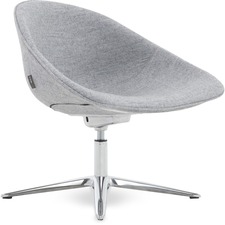 Styleworks SYF SW60511019 Paris Lounge Chair - 4-star Base - Gray - 1 