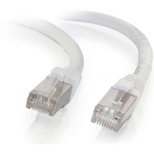 C2g 00918 -5ft Cat6 Snagless Shielded (stp) Network Patch Cable - Whit