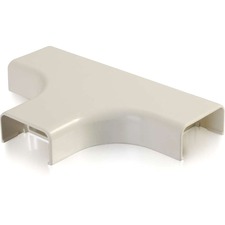 C2g 16015 Wiremold Uniduct 2900 Bend Radius Compliant Tee - Ivory - Iv