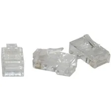 C2g 01940 Rj45 Cat5 8x8 Modular Plug For Flat Stranded Cable - 50pk - 