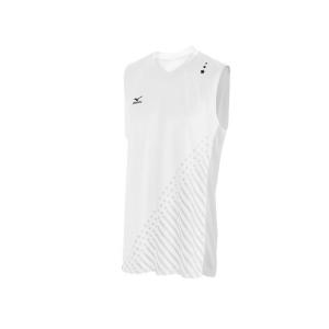 Mizuno 440391.0000.03. Drylite Men's National Vi Sleeveless Jersey, Wh