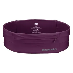 Nathan NS7702-0344-34 7702 The Zipster Running Waist Belt - Amaranth (