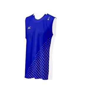 Mizuno 440391.5200.04. Drylite Men's National Vi Sleeveless Jersey, Ro