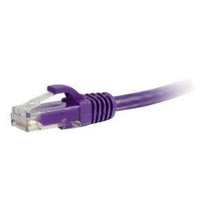 C2g 04025 2ft Cat6 Ethernet Cable - Snagless Unshielded (utp) - Purple