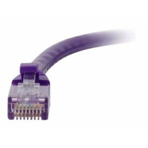 C2g 04025 2ft Cat6 Ethernet Cable - Snagless Unshielded (utp) - Purple