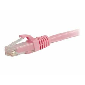 C2g 04055 15ft Cat6 Ethernet Cable - Snagless Unshielded (utp) - Pink 