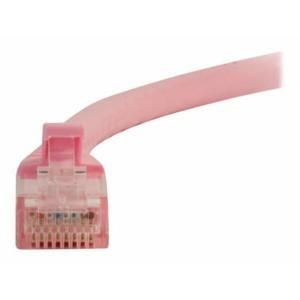 C2g 04055 15ft Cat6 Ethernet Cable - Snagless Unshielded (utp) - Pink 