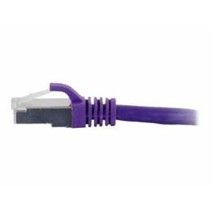 C2g 00899 3ft Cat6 Ethernet Cable - Snagless Shielded (stp) - Purple -