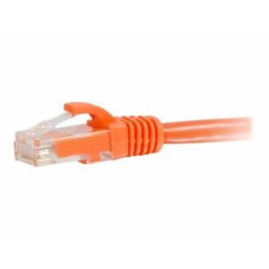 C2g 00957 6in Cat6 Ethernet Cable - Snagless Unshielded (utp) - Orange