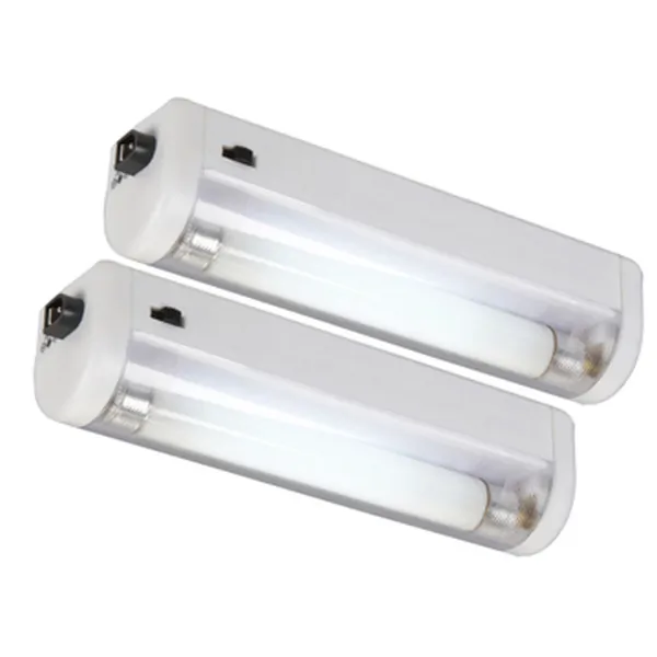 Amertac 73026LA 2-pack White Fluorescent Utility Lite