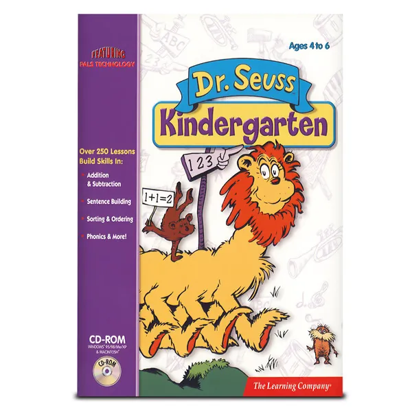 Broderbund 1-57135-401-8 Dr. Seuss Kindergarten For Ages 4 To 6