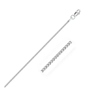 Unbranded 36008-16 14k White Gold Franco Chain 1.2mm Size: 16''