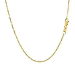 Unbranded 05878-16 10k Yellow Gold Gourmette Chain 1.0mm Size: 16''