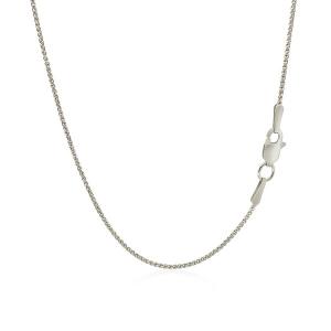 Unbranded 08448-18 10k White Gold Wheat Chain 1.0mm Size: 18''