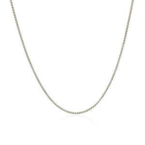 Unbranded 08448-16 10k White Gold Wheat Chain 1.0mm Size: 16''