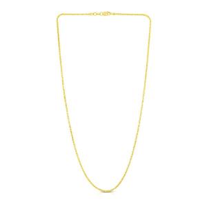 Unbranded 00800-18 14k Yellow Gold Sparkle Chain 1.5mm Size: 18''